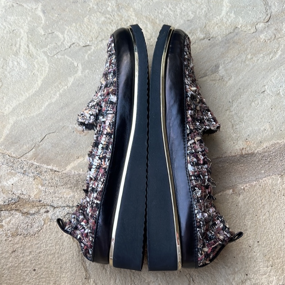 Ron White Sha-Nell Tweed Slip On Flats - Picture 4 of 12